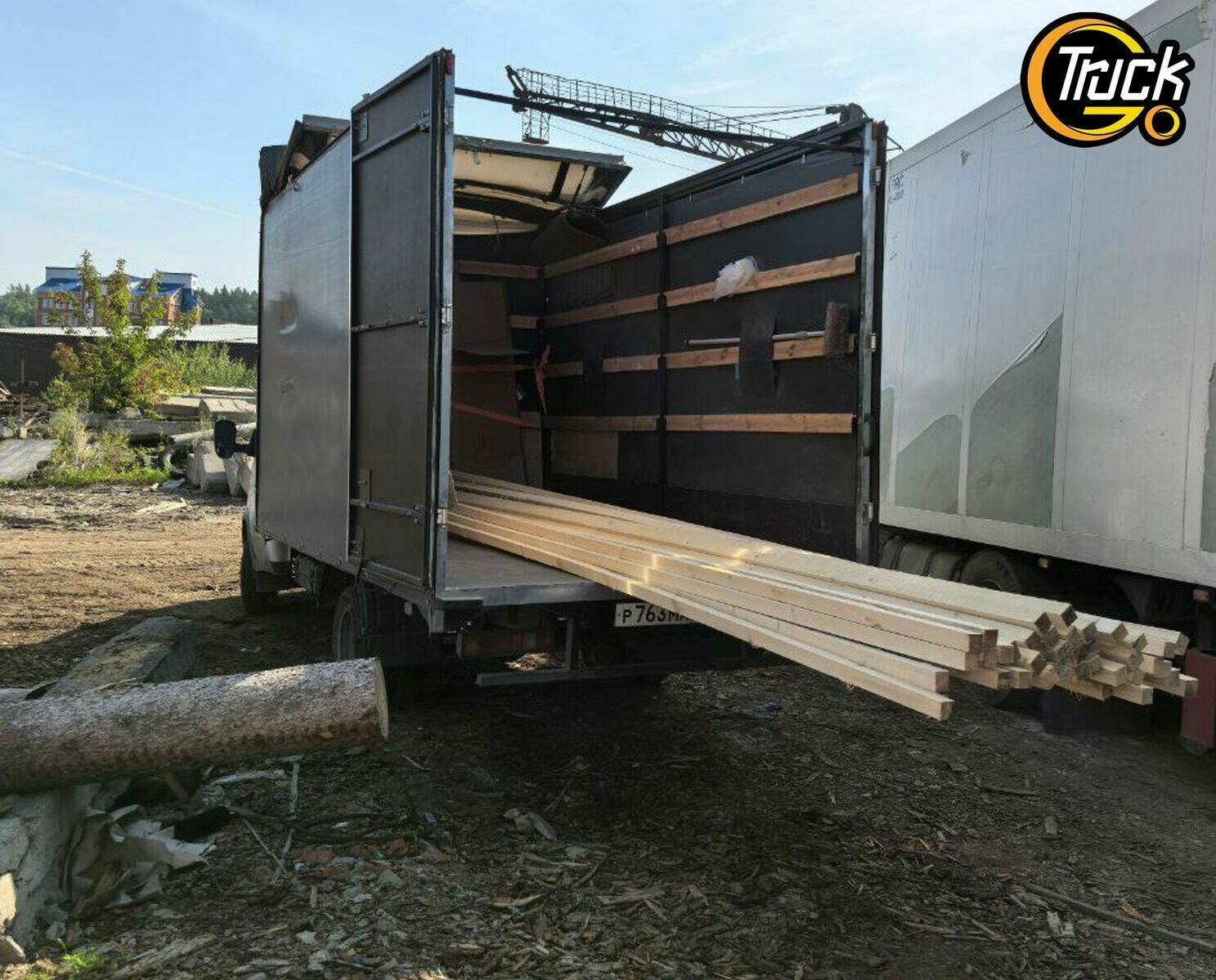 Перевозка досок и брусков ,забираем груз