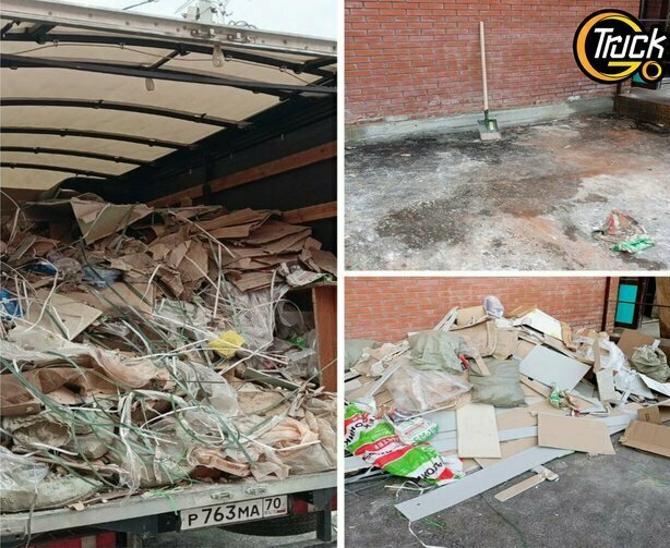 Вывоз мусора с дачи, стройки и квартиры на полигон ТБО в Томской области